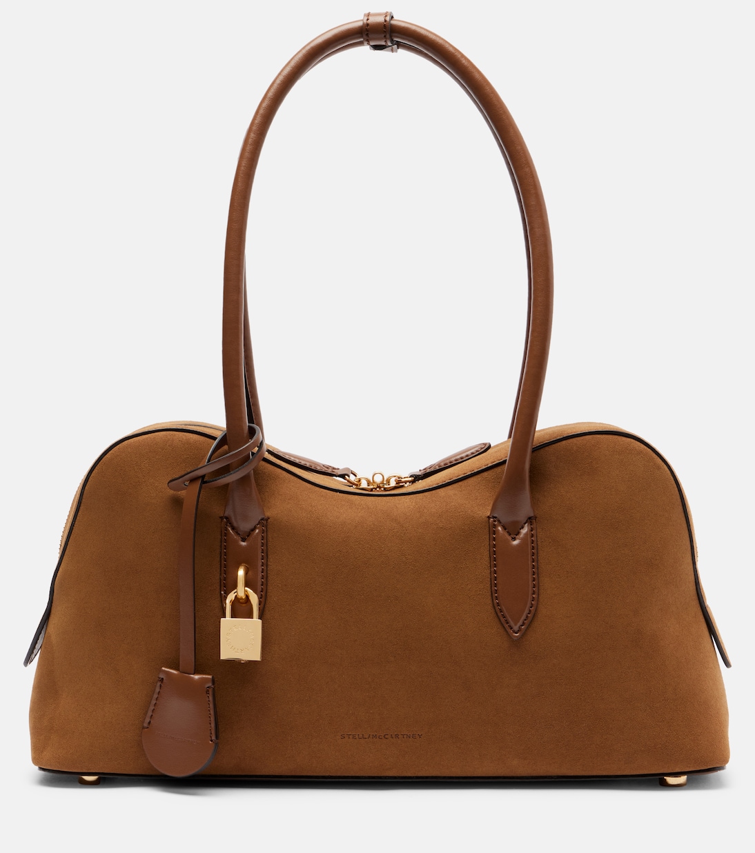 

Рюкзак Ryder Medium из искусственной замши Stella McCartney, Brandy