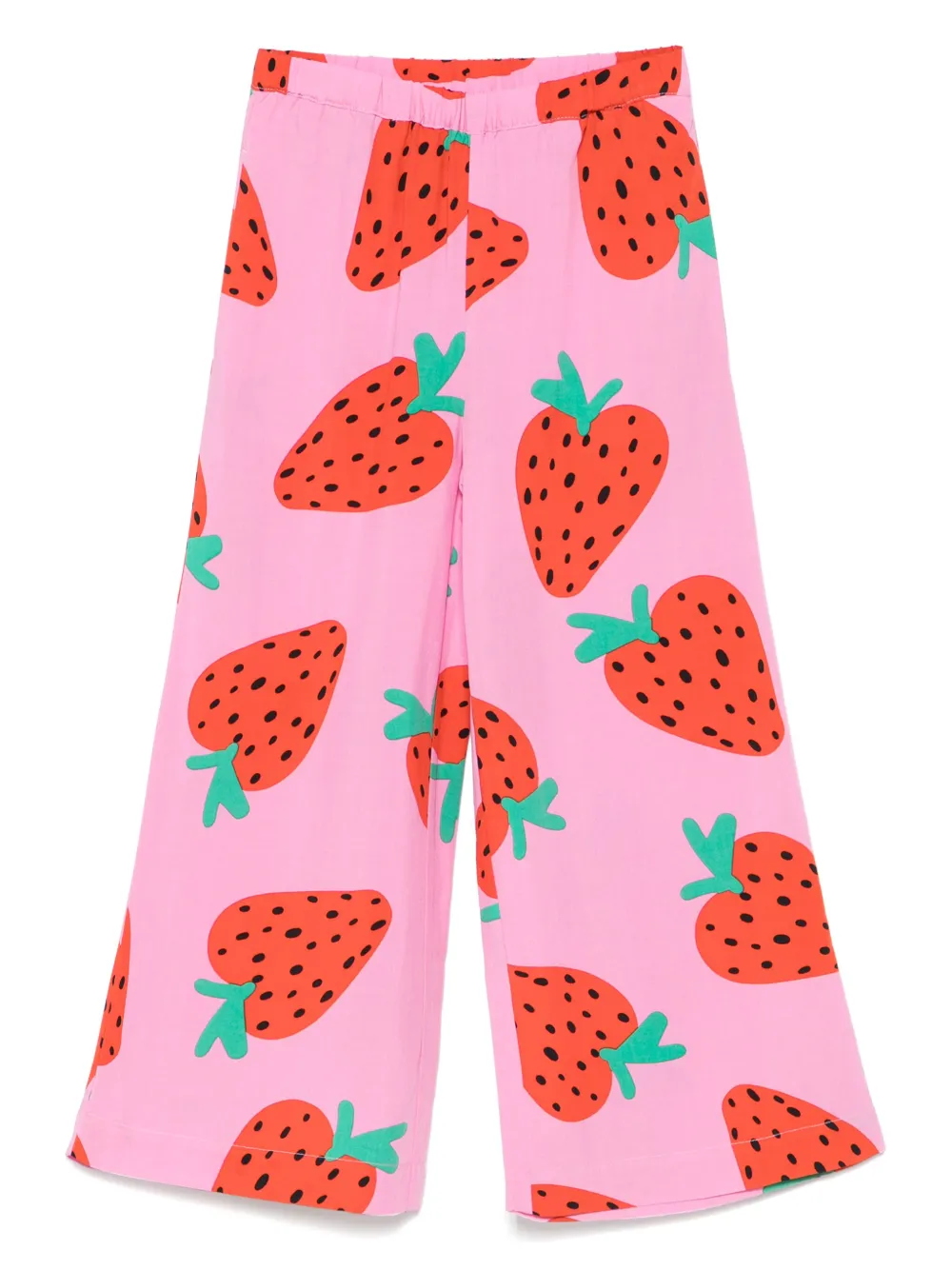 

Брюки с принтом Stella McCartney Kids, розовый