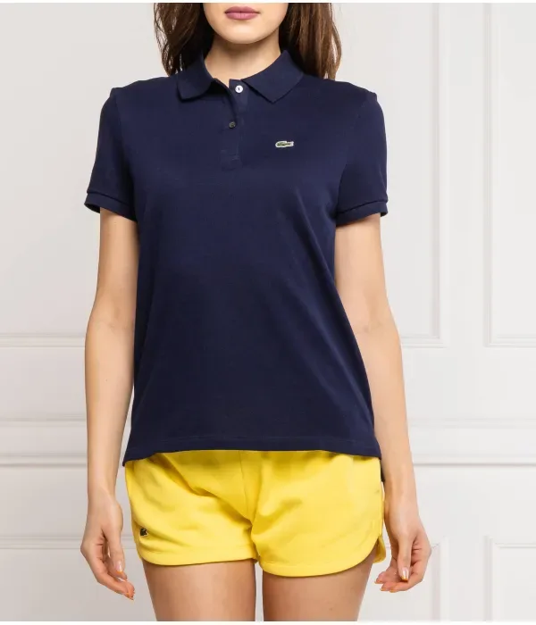 Мужская рубашка Lacoste Classic Fit, обычный покрой, темно-синий