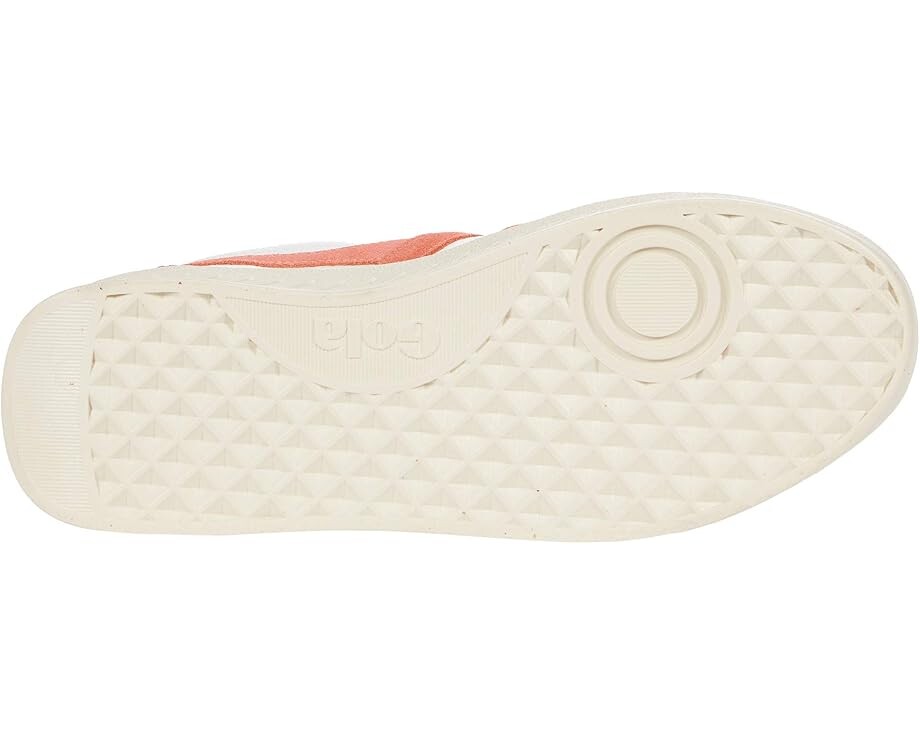 Кроссовки Gola Grandslam Trident, цвет White/Hot Coral/Marine Blue — фото 3