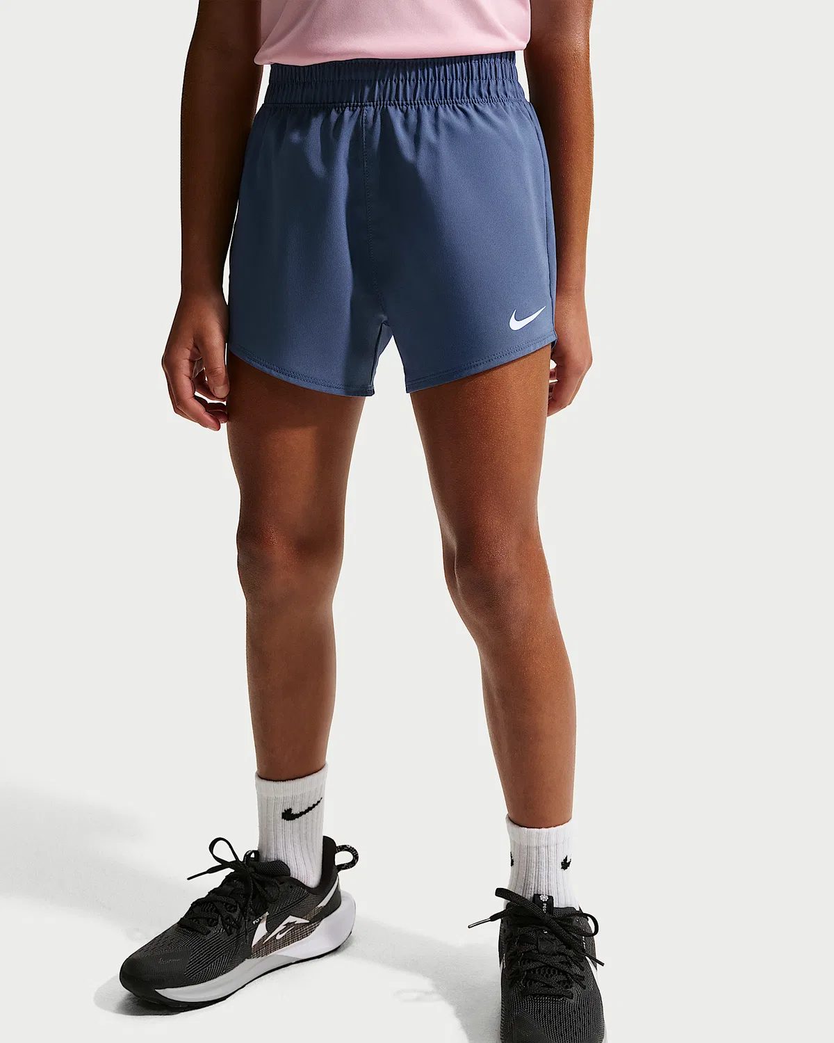 Детские шорты Nike Dri-FIT One Woven, Blue — фото 2