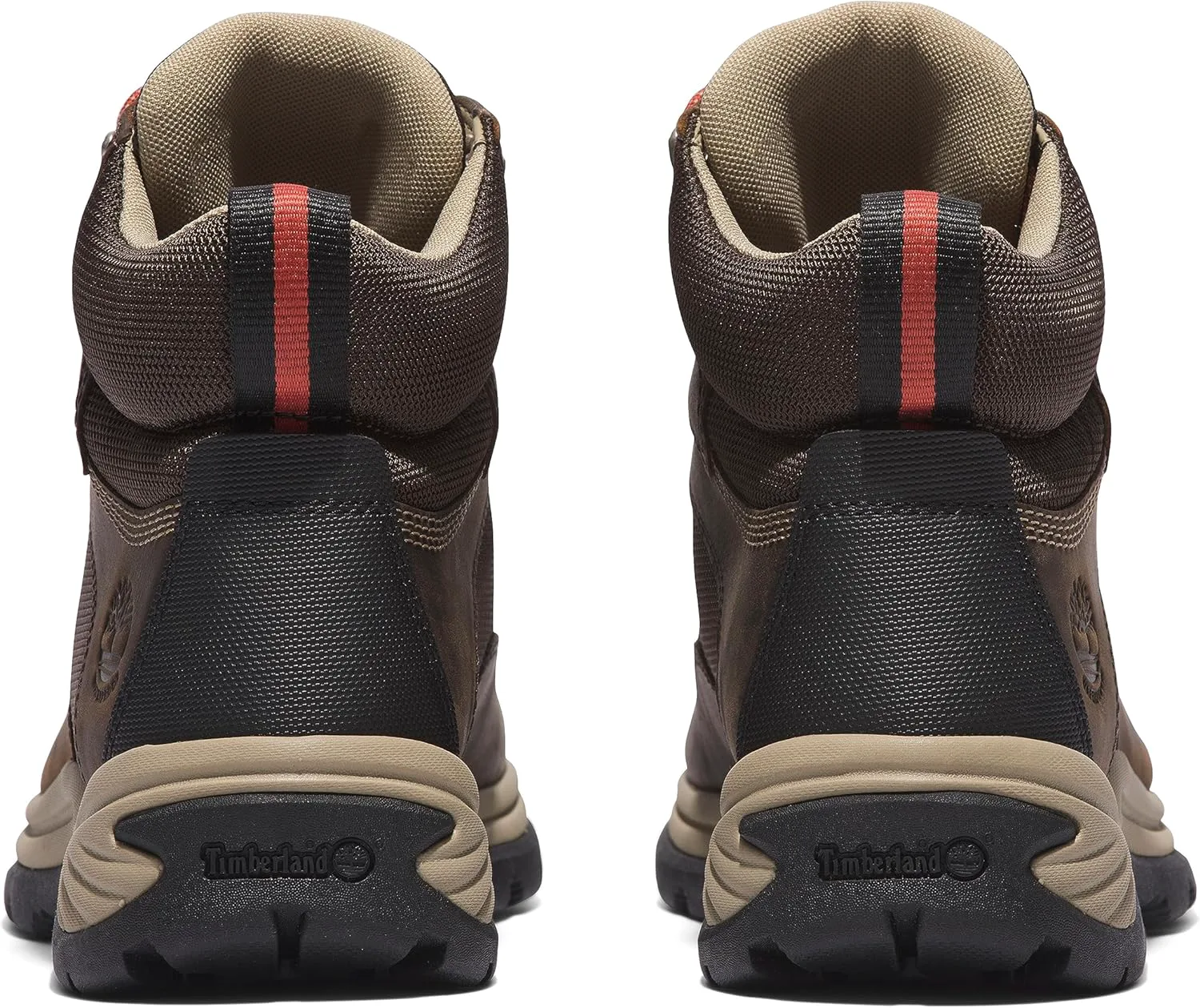 Мужские водонепроницаемые походные ботинки Timberland White Ledge Mid, коричневый — фото 3