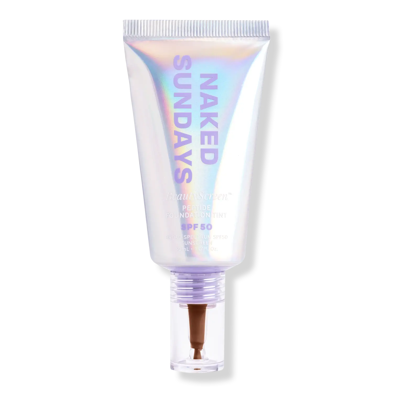 

Тональный крем BeautyScreen Mineral Peptide Foundation Tint SPF 50 Naked Sundays, Shade 9.6 (medium deep)