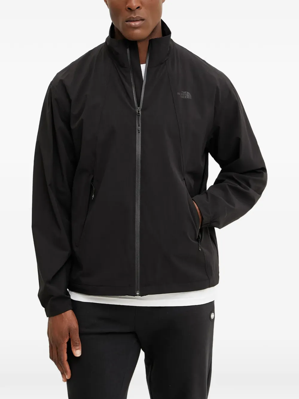 

Куртка с застежкой-молнией и воротником-стойкой The North Face, черный