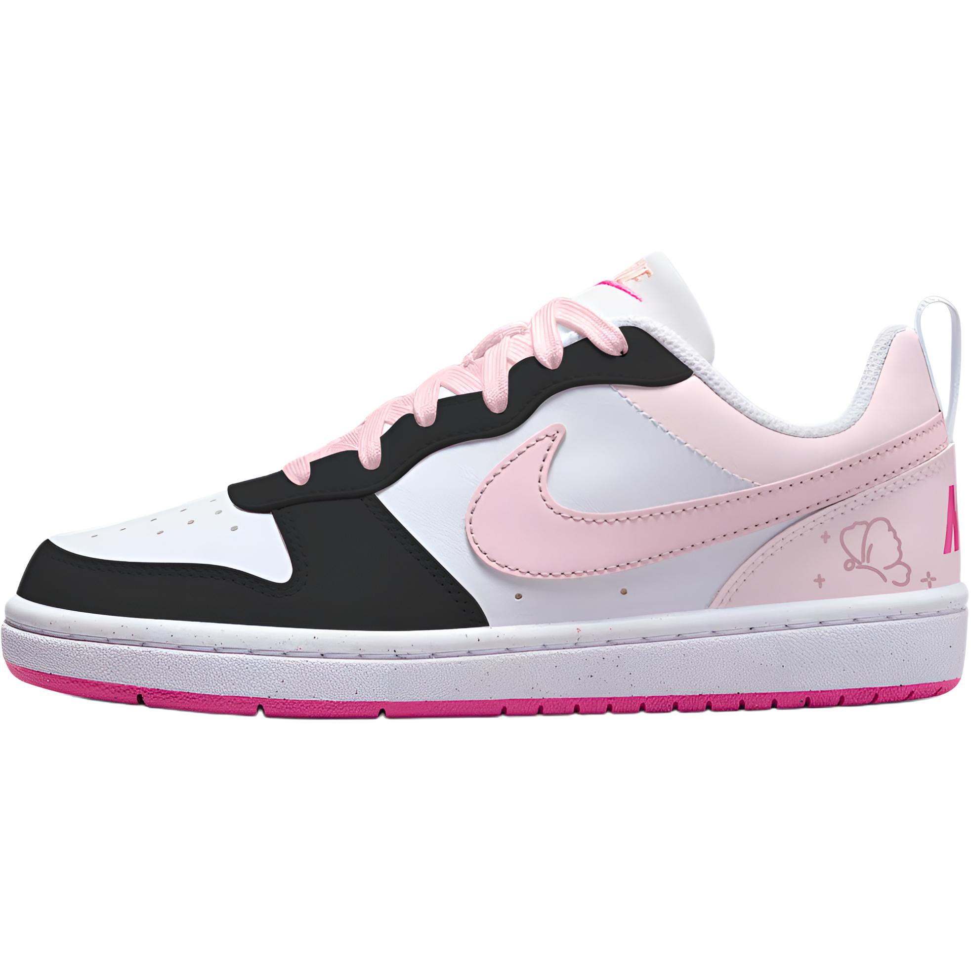 

Детские скейтерские кроссовки Court Borough для младших школьников Nike, черный