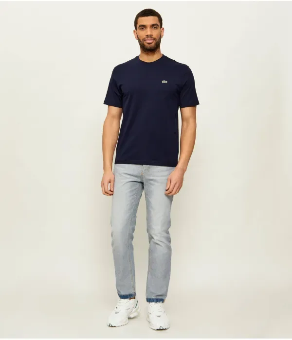 Футболка classic fit Lacoste, темно-синий — фото 2