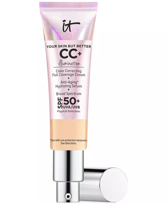 

CC+ Крем-осветление с SPF 50+ It Cosmetics, цвет Light Medium