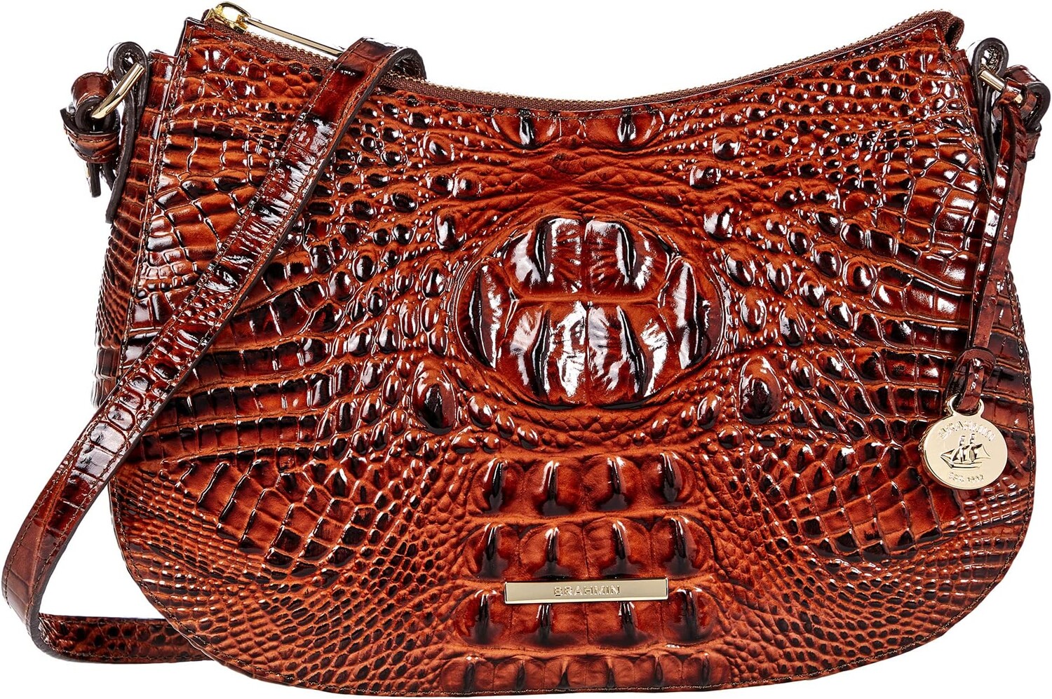 

Мельбурн Шайна Кроссбоди Brahmin, цвет Pecan