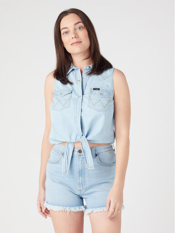 

Топ стандартного кроя Wrangler, синий