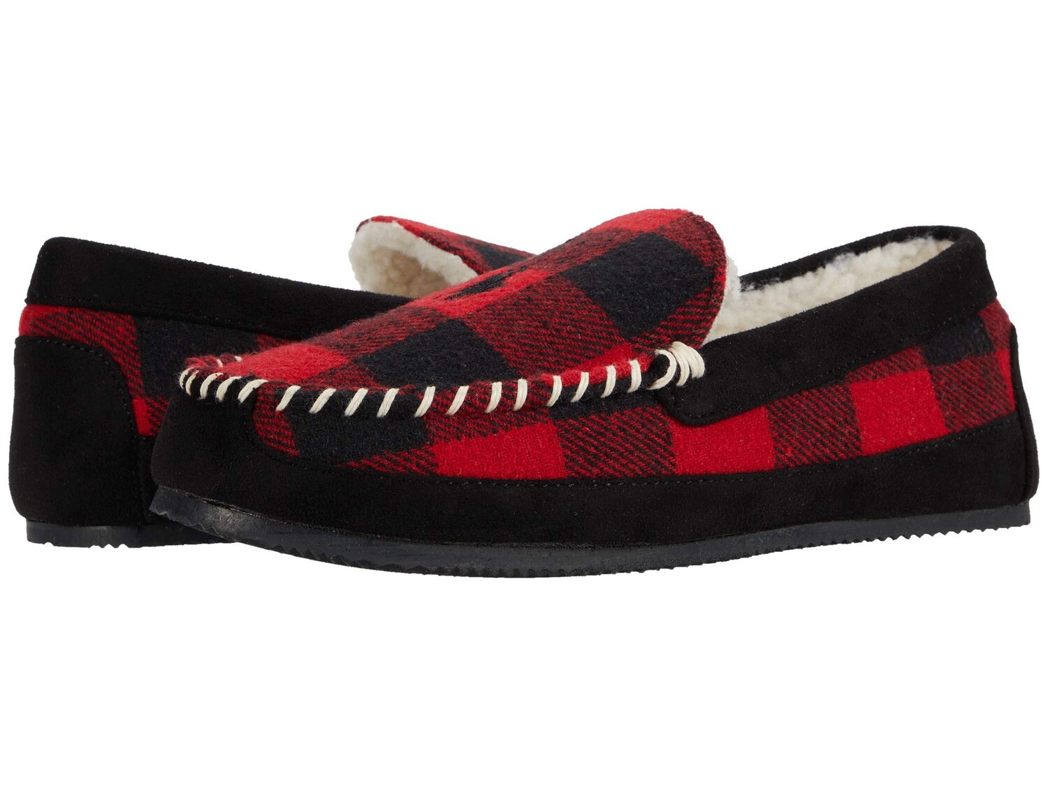 

Домашняя обувь Polo Ralph Lauren Cali II Moccasin Slipper, черный/красный