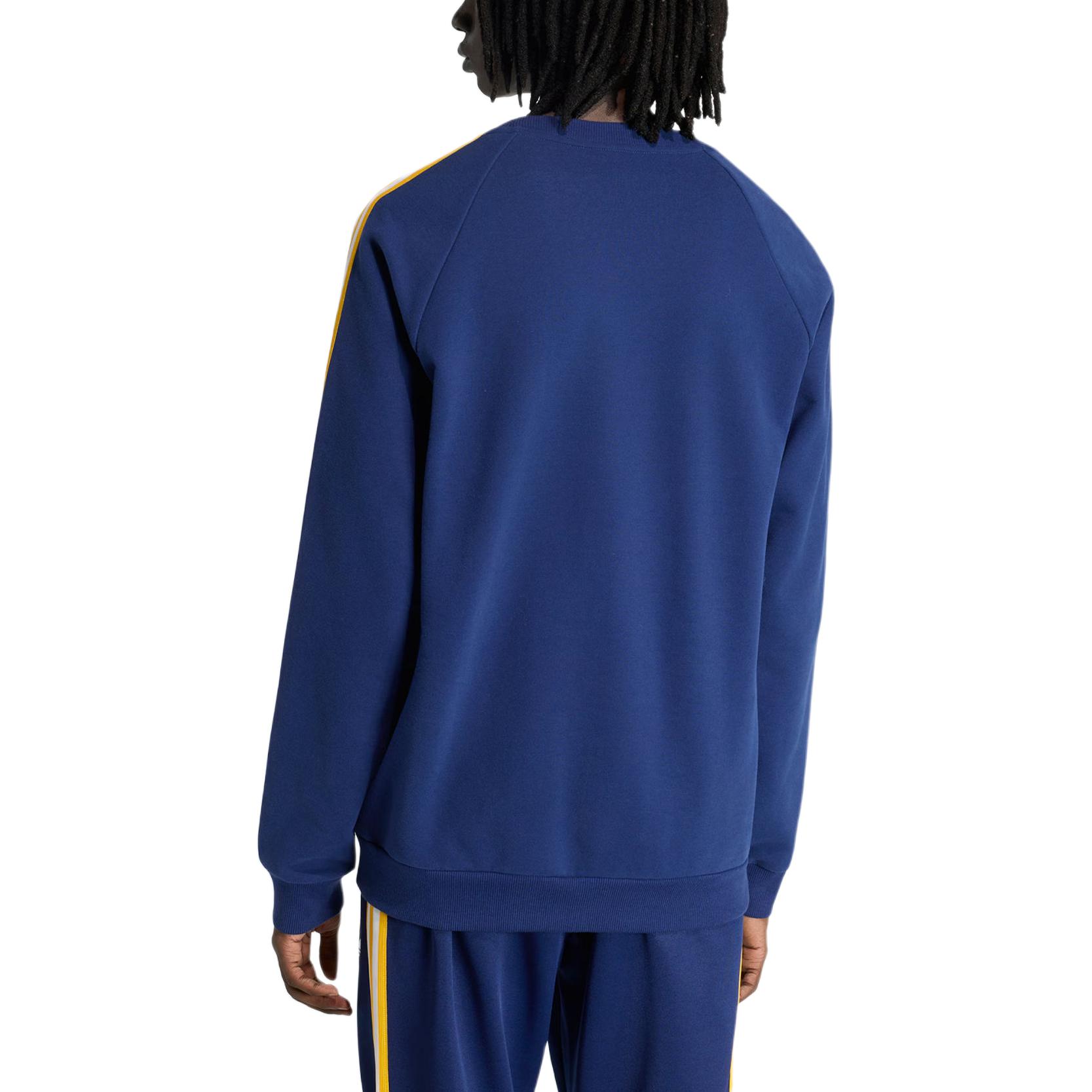 Свитшот Real Madrid CREW SWEAT мужской Adidas Originals, темно-синий — фото 4