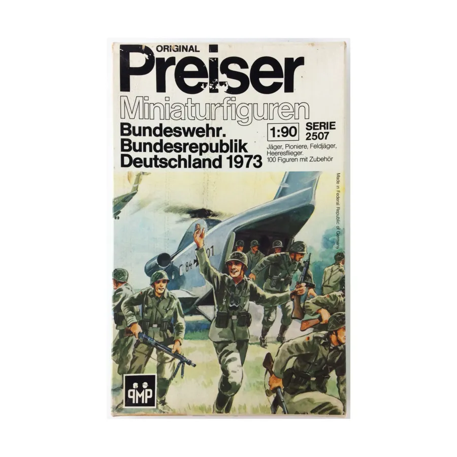 

Бундесвер Федеративная Республика Германия 1973 г., Figure Kits (1:90) (Preiser Models)