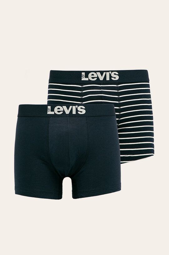 

Боксеры (2 пары) Levi's, темно-синий