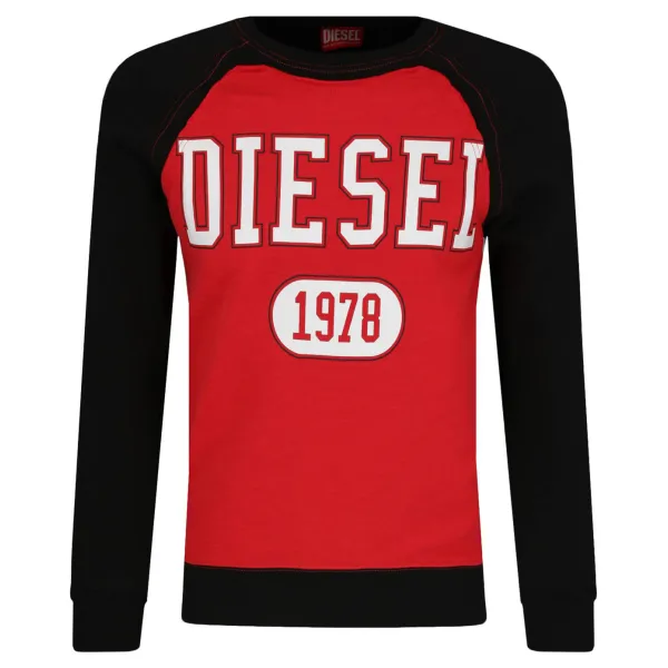 

Толстовка обычного кроя Diesel, красный
