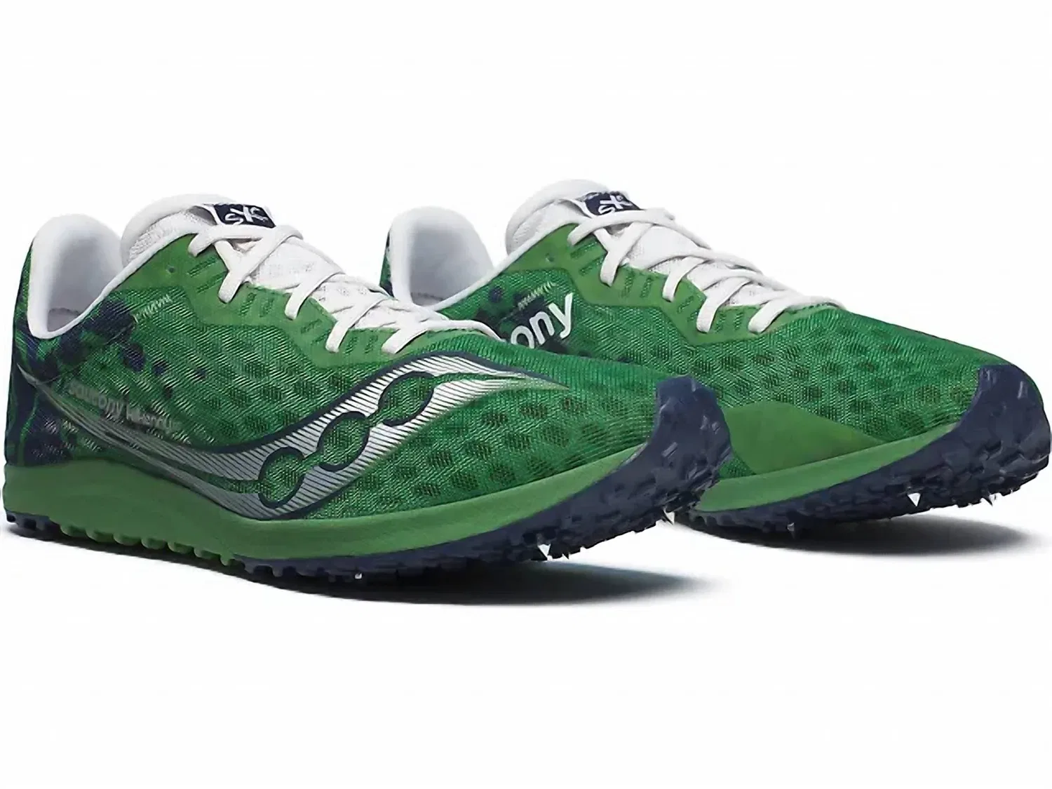 SAUCONY Мужские кроссовки Kilkenny XC 9 Spike в цвете Juniper/white Verte — фото 2