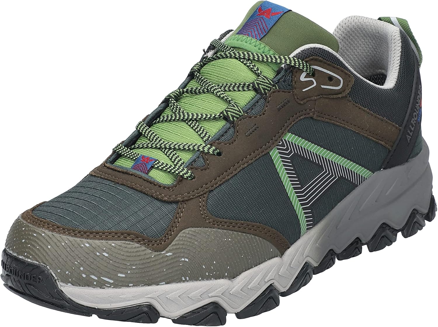 

Мужские кроссовки Allrounder от Mephisto для мужчин, Challenge-tex Allrounder By Mephisto, Loden