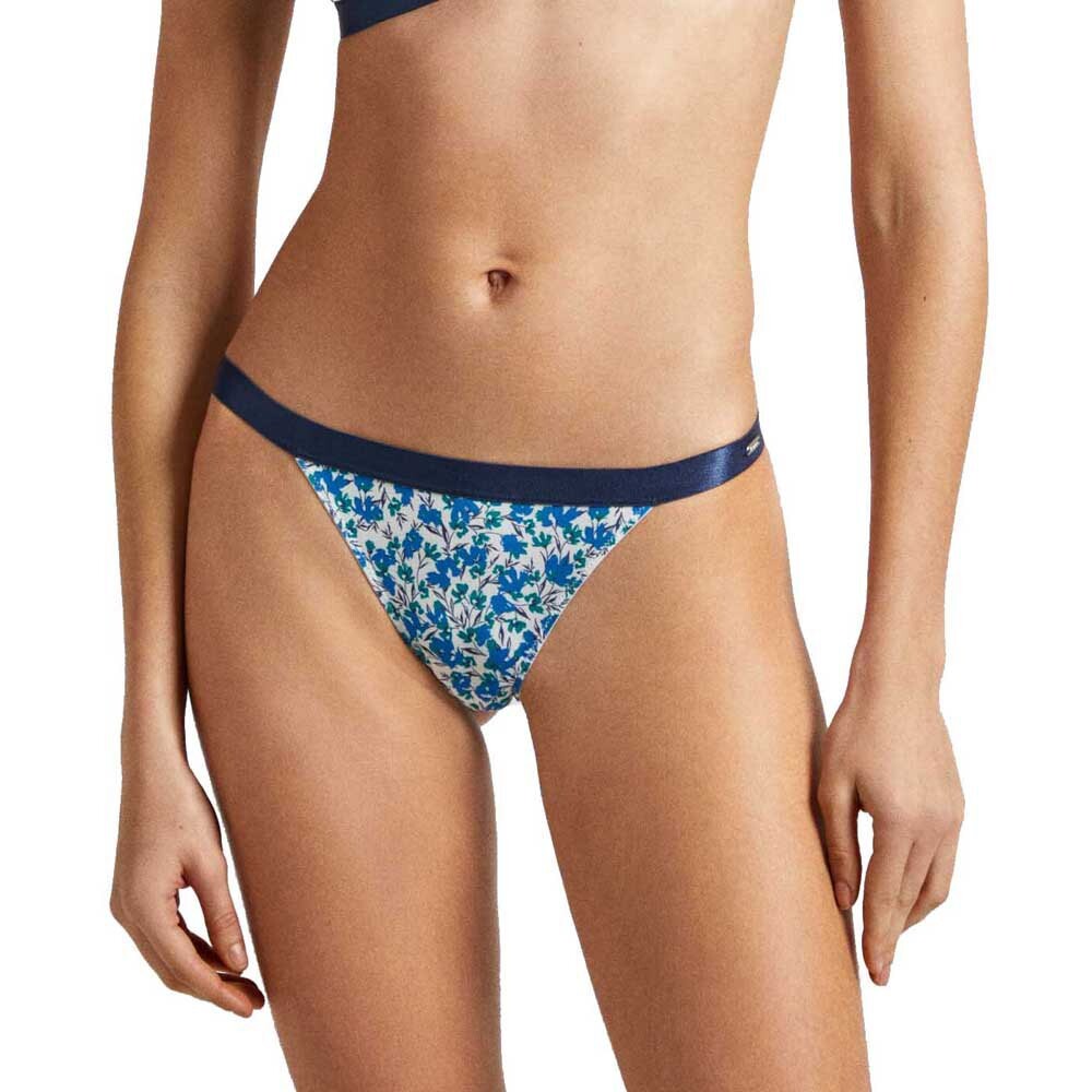 

Трусы Pepe Jeans Flower Bikni, синий