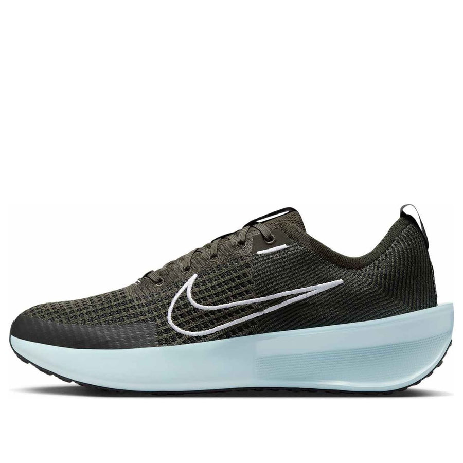 

Кроссовки Nike Interact Run 'Sequoia Black Glacier Blue White', черный