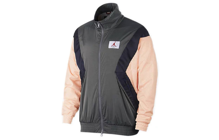 

Jordan Летная куртка мужская серая розовая, Gray Pink