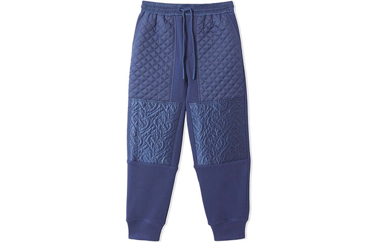 

Детские трикотажные спортивные штаны Burberry, цвет Blue