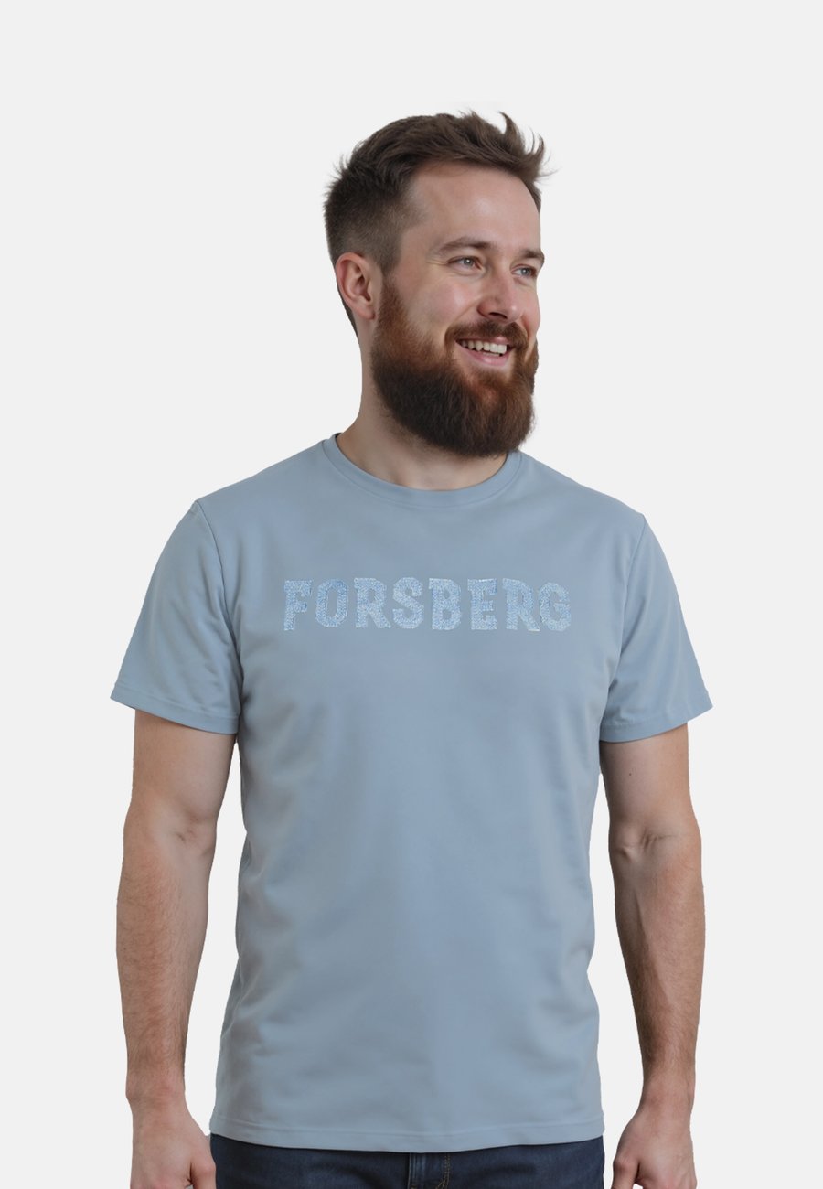 

Футболка FORSBERG Print T-shirt, Blau/Blue, Синий, Футболка FORSBERG Print T-shirt, Blau/Blue
