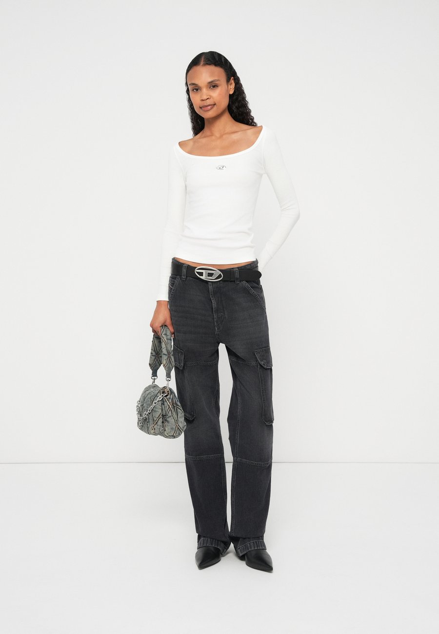 Топ Diesel Long sleeved top, White — фото 2