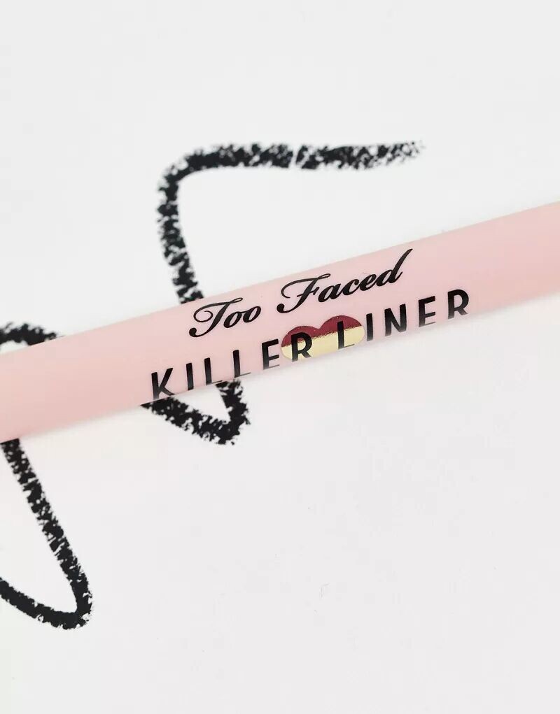 Черная водостойкая подводка для глаз Too Faced, стойкая 36 часов Too Faced Cosmetics — фото 3