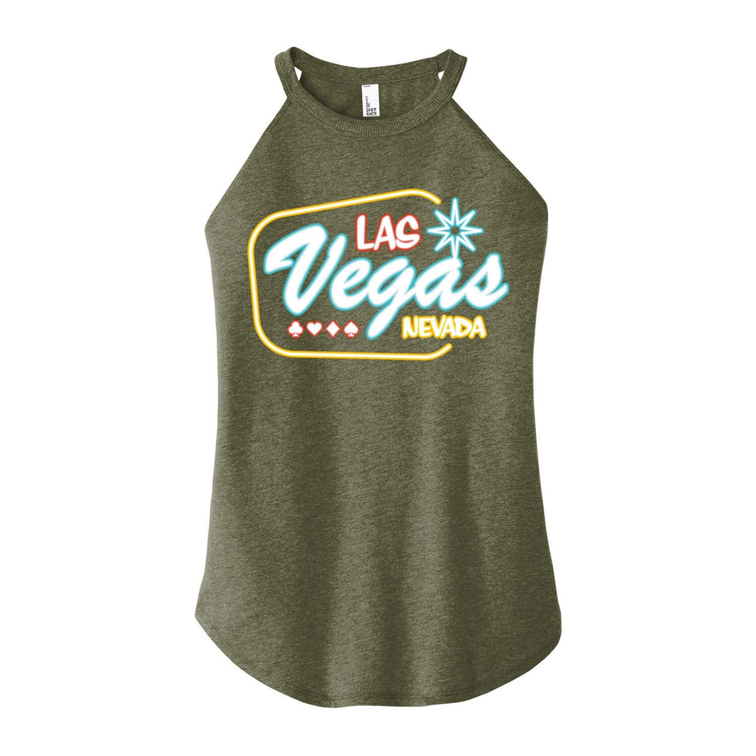 

Майка с высоким воротником и графическим рисунком Las Vegas для юниоров Licensed Character, зеленый