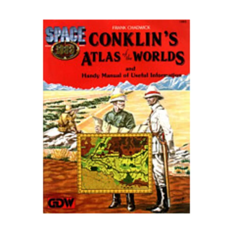 

Conklin's Atlas of the Worlds, Space - 1889 (GDW), мягкая обложка