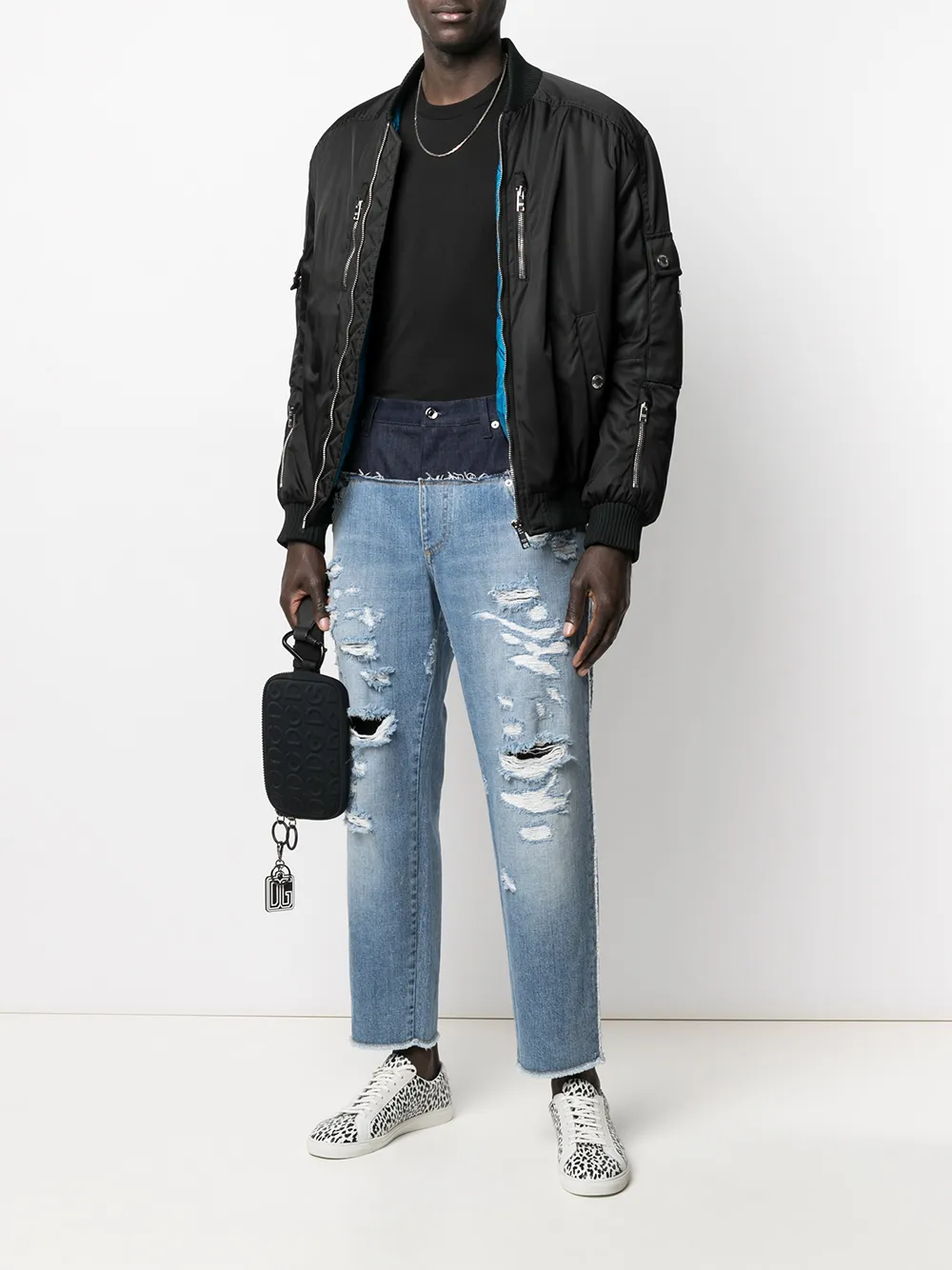 Комплект из трех футболок с круглым вырезом DSQUARED2, черный — фото 2