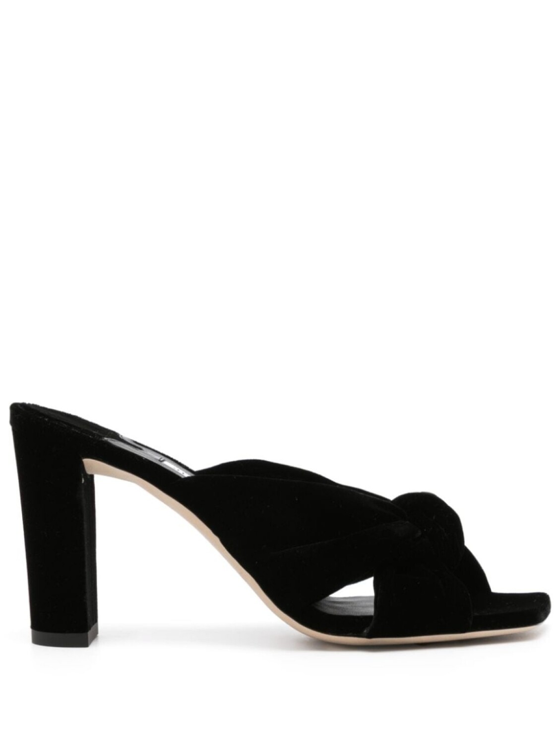 

Jimmy Choo бархатные мюли Avenue 85, черный