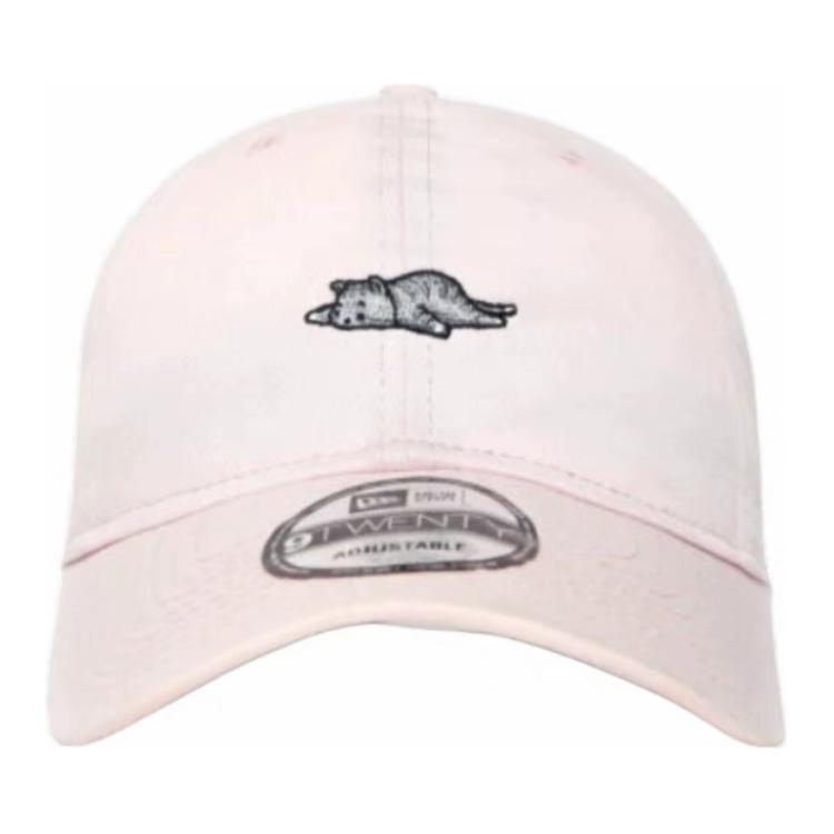 

New Era Шерстяная бейсболка унисекс розовая, Pink