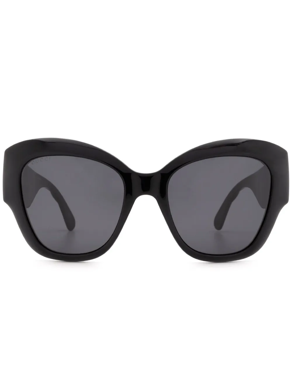 

Солнцезащитные очки в массивной оправе Gucci Eyewear, черный