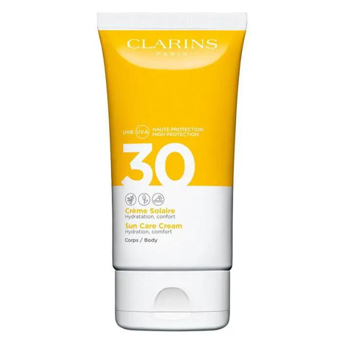 

Солнцезащитный крем crema solar corporal uva 30 Clarins, цвет 50