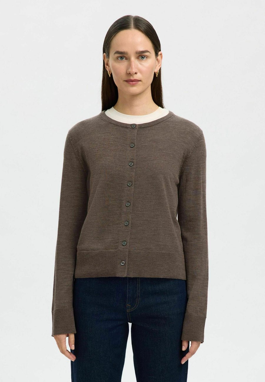 

Кардиган Selected Femme THEA NOOS, Delicioso/Brown