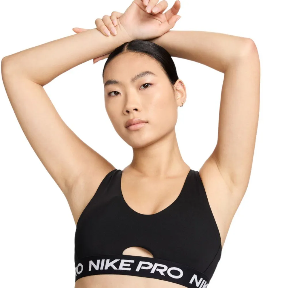 

Спортивный бюстгальтер Nike Pro Indy Plunge, черный