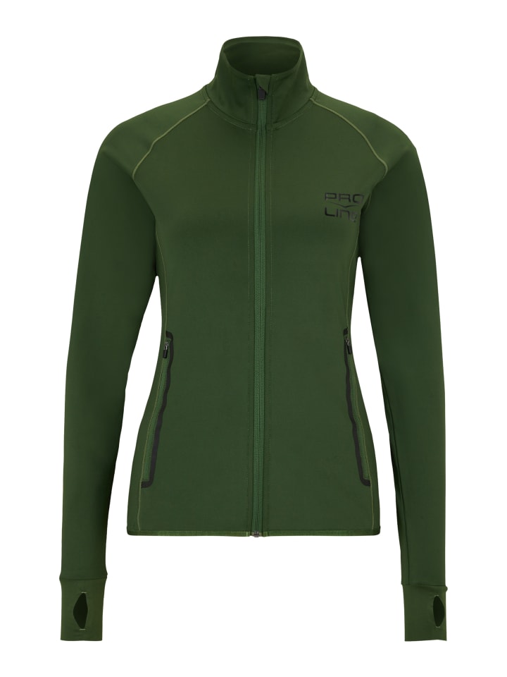 

Тренировочная куртка Pro Line Hampton темно-зеленого цвета Venice Beach