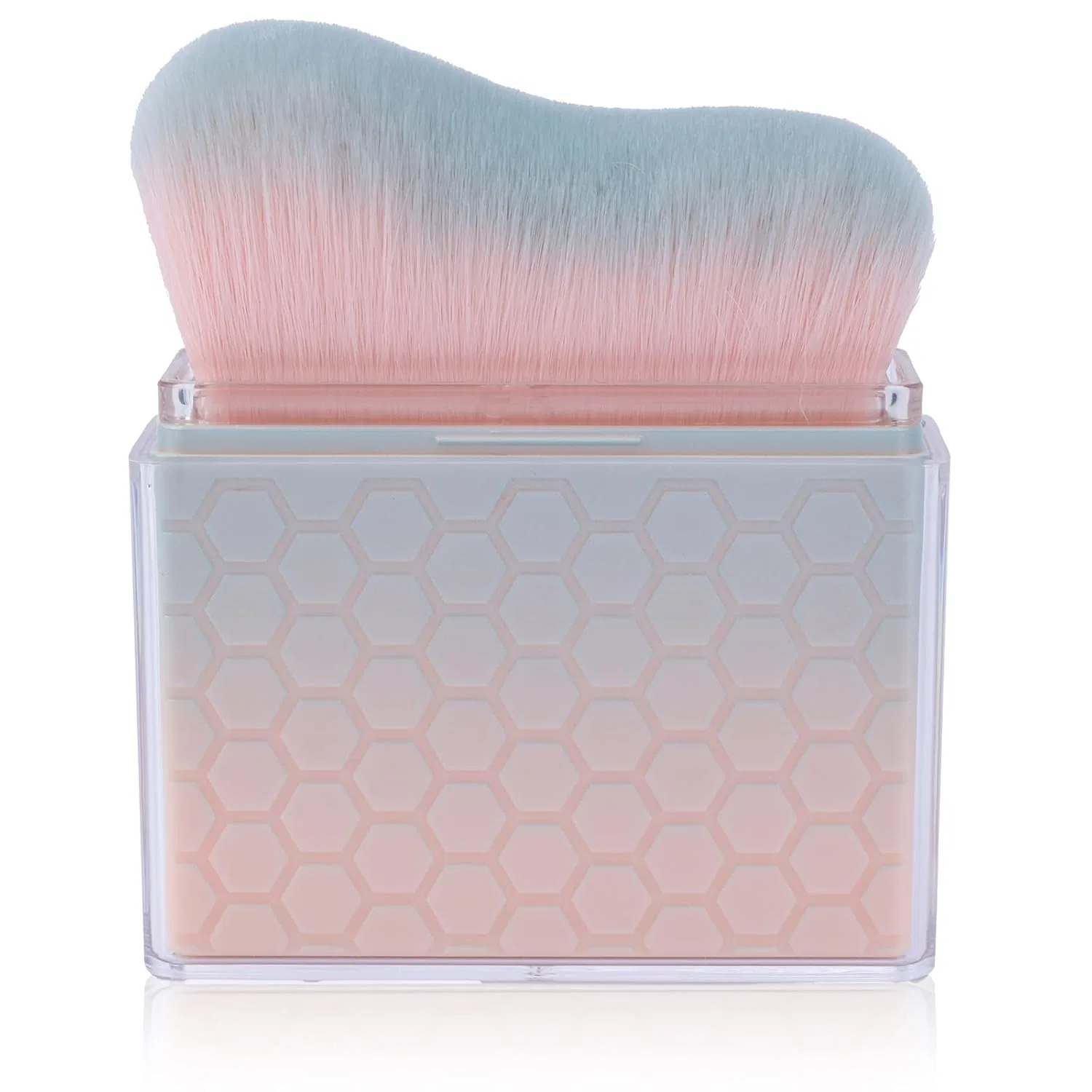 Выдвижная кисть для автозагара с чехлом Gosknor, Blue-Pink Gradient