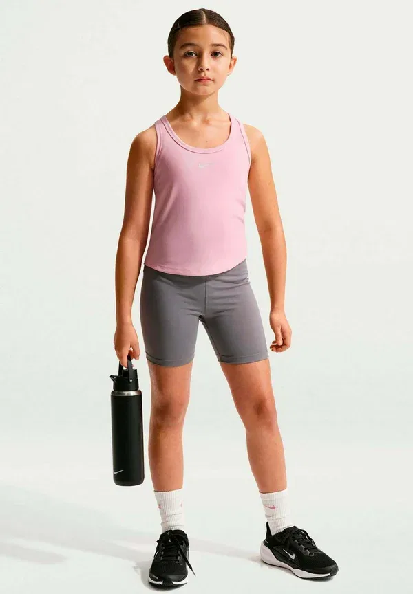Топ без рукавов Nike Performance, med soft pink white, нежно-розовый с белым