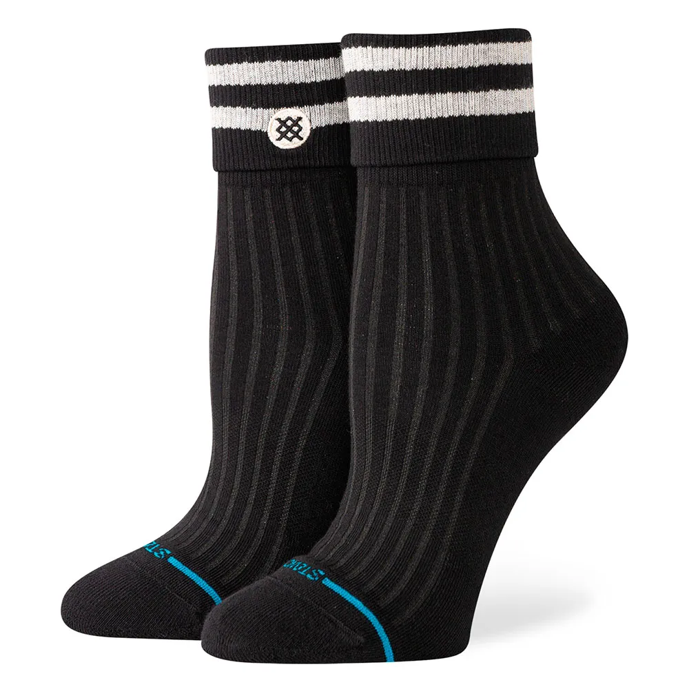 

Носки Stance Roll Cuff Quarter, черный