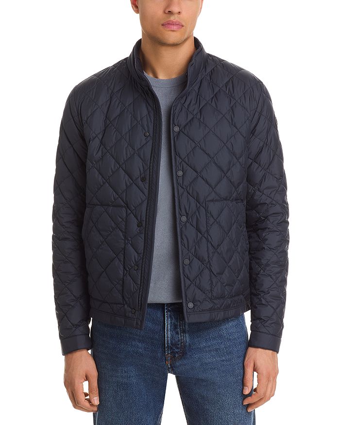 

Утеплённая куртка Oise Diamond с стёганым узором Moncler, синий