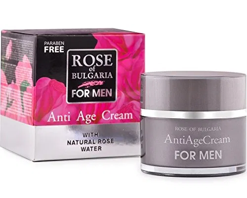 Крем для лица Biofresh Cosmetics — Мужской антивозрастной ANTI AGE CREAM ROSE OF BULGARIA с розовой водой