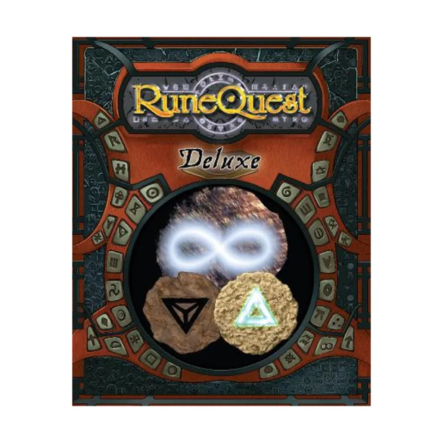 

RuneQuest (Deluxe Edition), RuneQuest (Mongoose Publishing), мягкая обложка