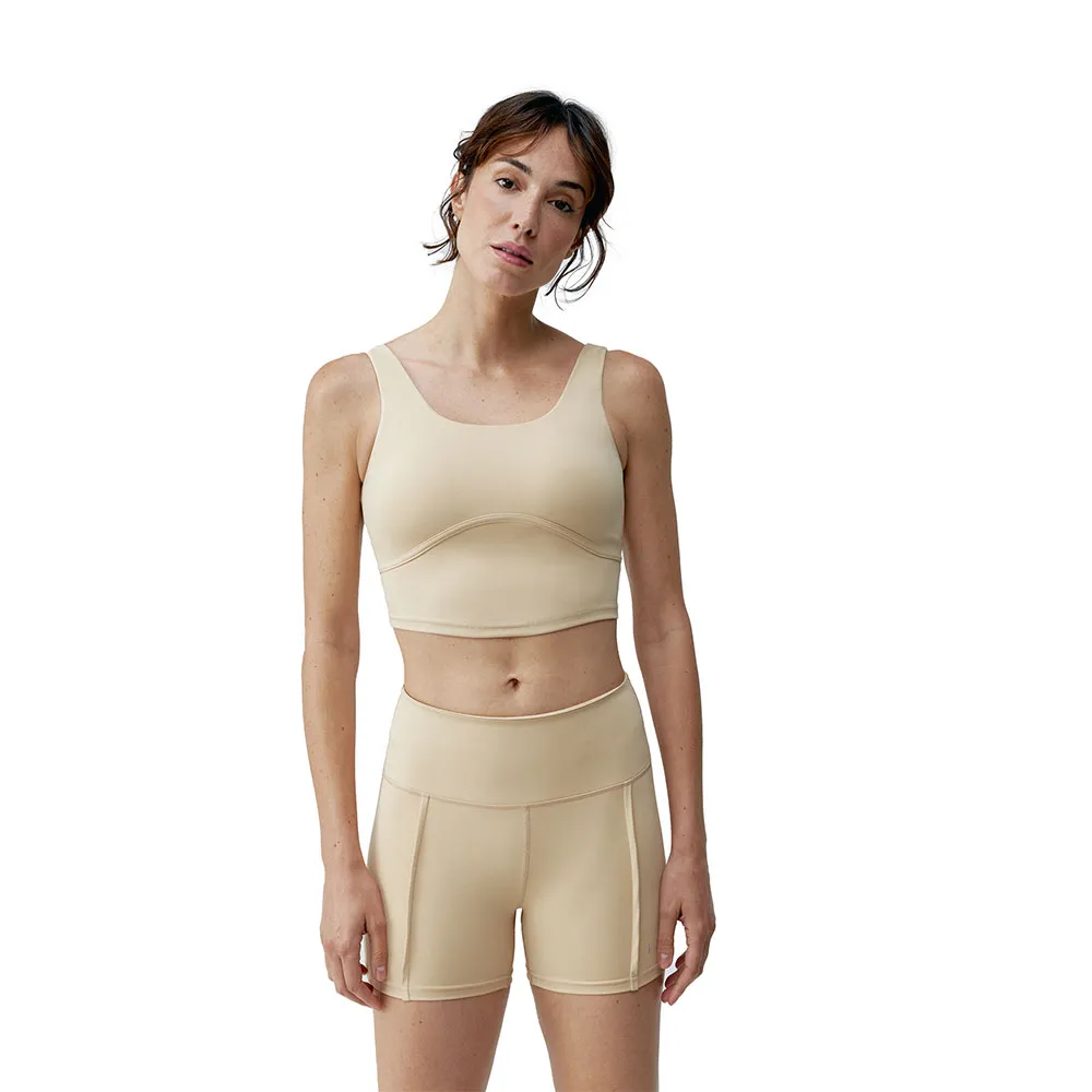 

Спортивный топ Born Living Yoga Sayani medium support, бежевый