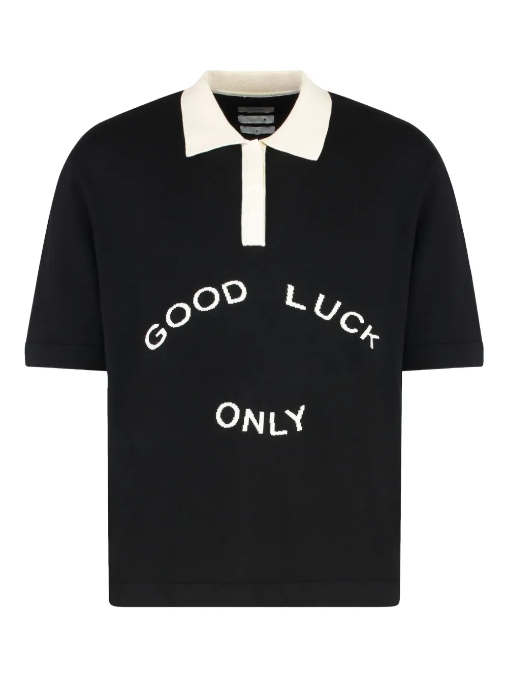 

Рубашка поло с короткими рукавами и вышивкой Mr. Saturday, черный