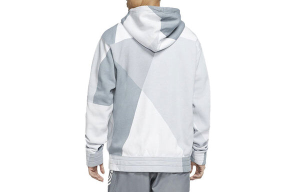 Толстовка Nike Kyrie Irving Zipper Basketball Sports Fleece Lined Hooded Jacket Gray, серый — фото 2