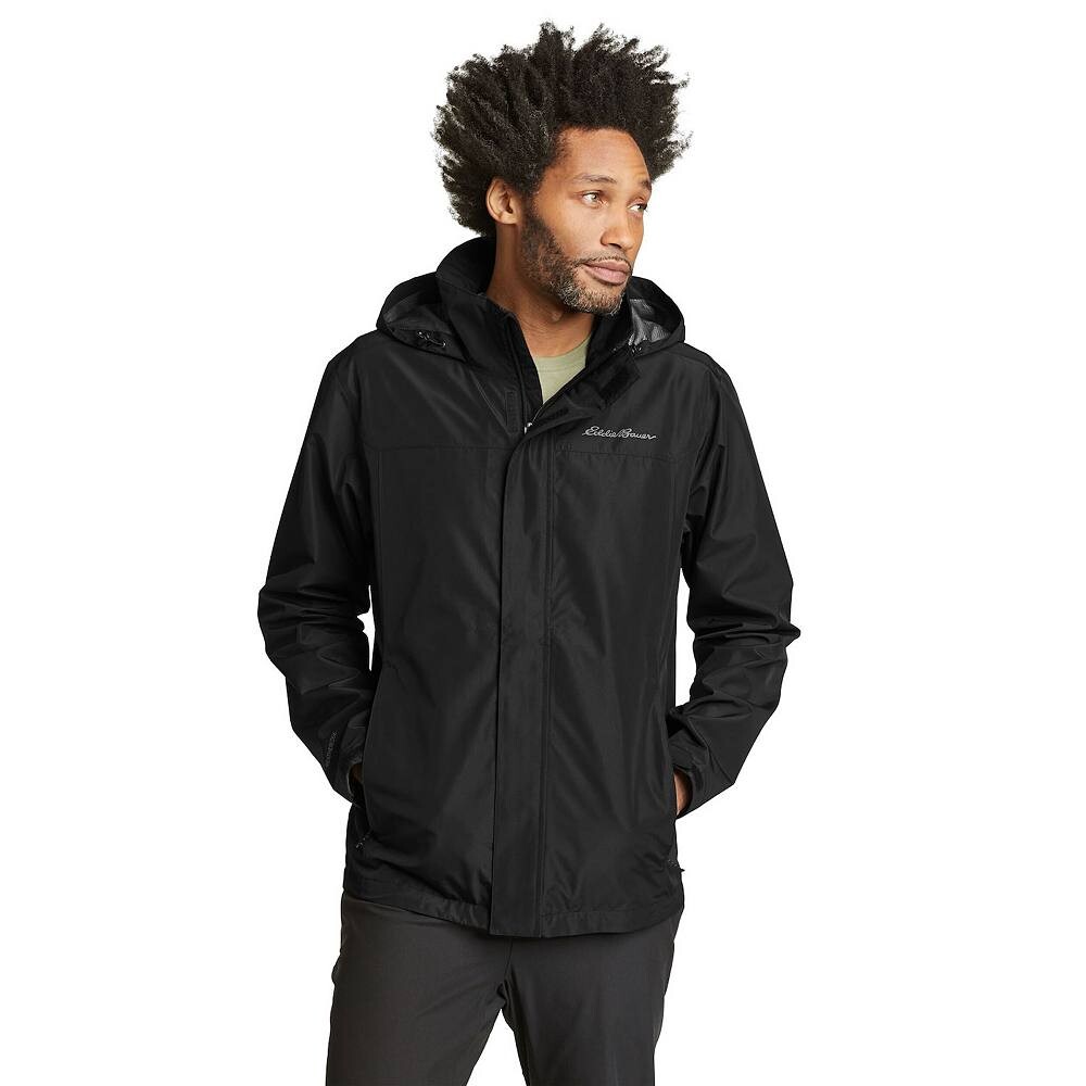 

Мужская складная куртка из непромокаемого материала Eddie Bauer, черный