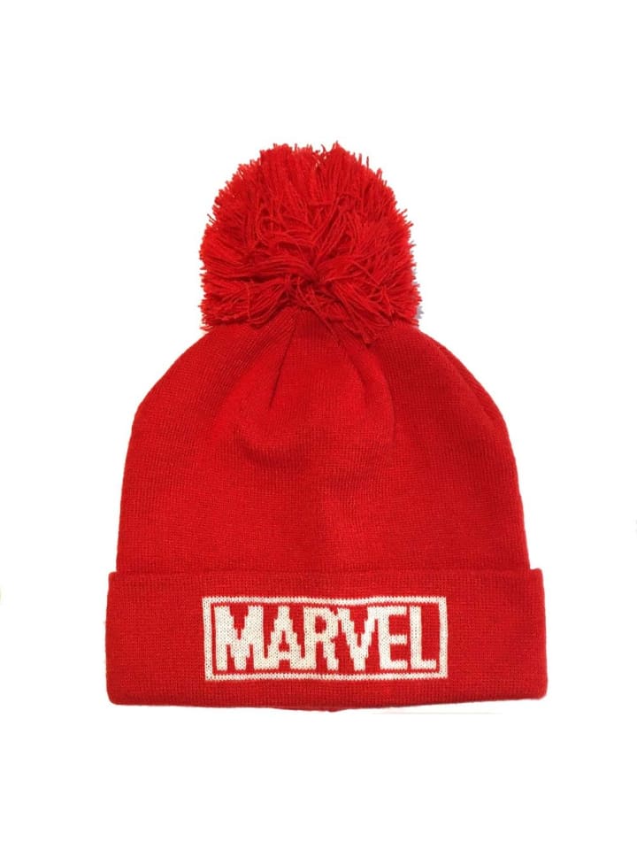 

Шапка Marvel, красный