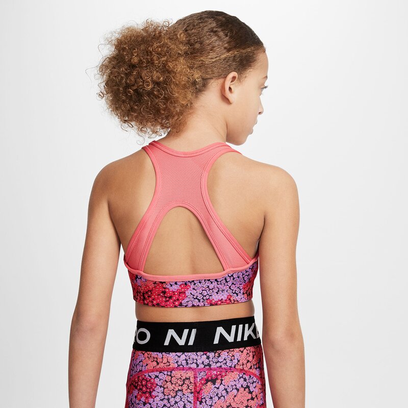 Top g nk df swoosh aop rev bra Nike, мультиколор — фото 2