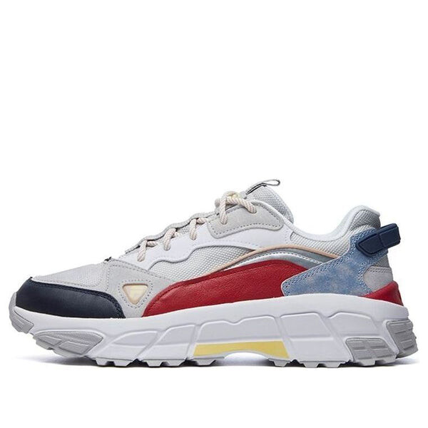 

Кроссовки skyrunner 'gray white red' Fila, серый